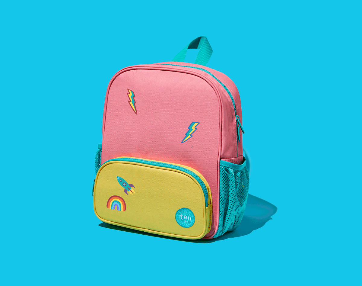 GIF Bag with Ten Little Jumbo Stickers - Available at www.tenlittle.com