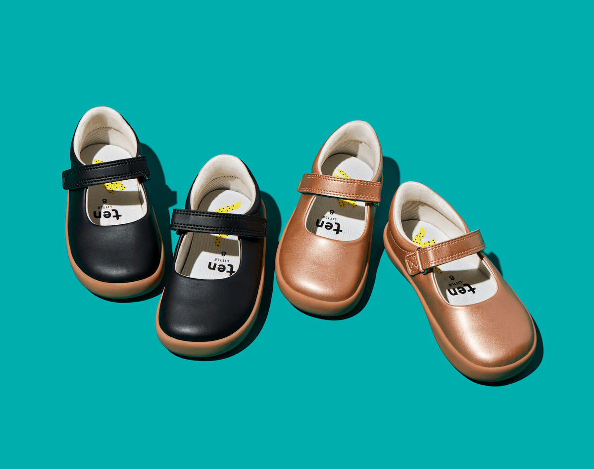 Top view of Ten Little Mary Janes - Assorted Colors. Available at www.tenlittle.com