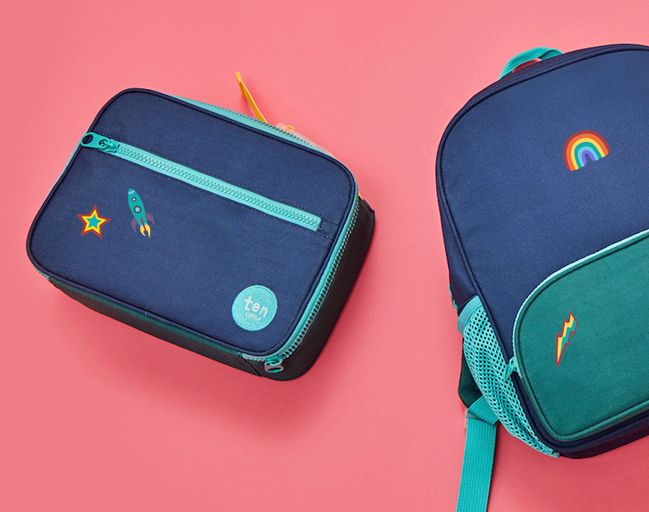 GIF Bag with Ten Little Jumbo Stickers - Available at www.tenlittle.com