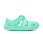 Side view of Ten Little Splash Sandals - Aqua Mint. Available at www.tenlittle.com