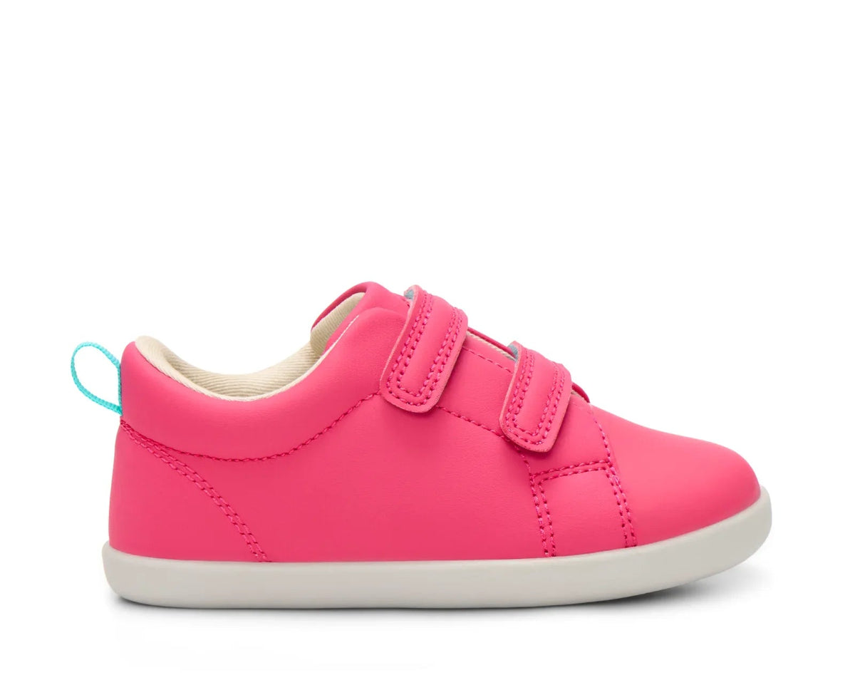 Side view of APMA and Peta-approved Ten Little Everyday Original - Candy Pink. Available at www.tenlittle.com