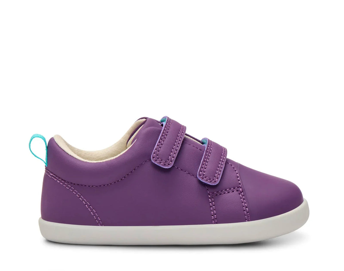 Side view of APMA and Peta-approved Ten Little Everyday Original - Power Purple. Available at www.tenlittle.com