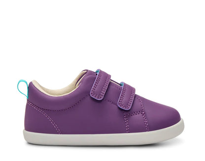 Side view of APMA and Peta-approved Ten Little Everyday Original - Power Purple. Available at www.tenlittle.com