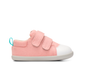 Side view of Ten Little First Walkers - Rose Pink. Available at www.tenlittle.com