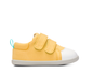 Side view of Ten Little First Walkers - Soft Yellow. Available at www.tenlittle.com